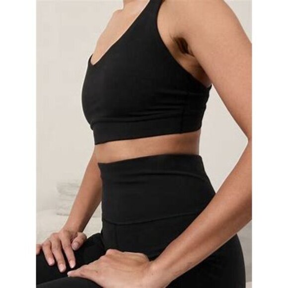 Athleta Elation Ultra High Rise Flare Pant Black Small - Picture 4 of 6